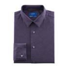 Men's Apt. 9&reg; Slim-fit Premier Flex Collar Stretch Dress Shirt, Size: 15-32/33, Purple