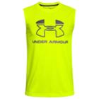 Boys 8-20 Under Armour Logo Muscle Tee, Size: Small, Brt Yellow