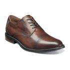 Nunn Bush Ridley Men's Cap-toe Oxford Dress Shoes, Size: 8.5 Wide, Dark Brown