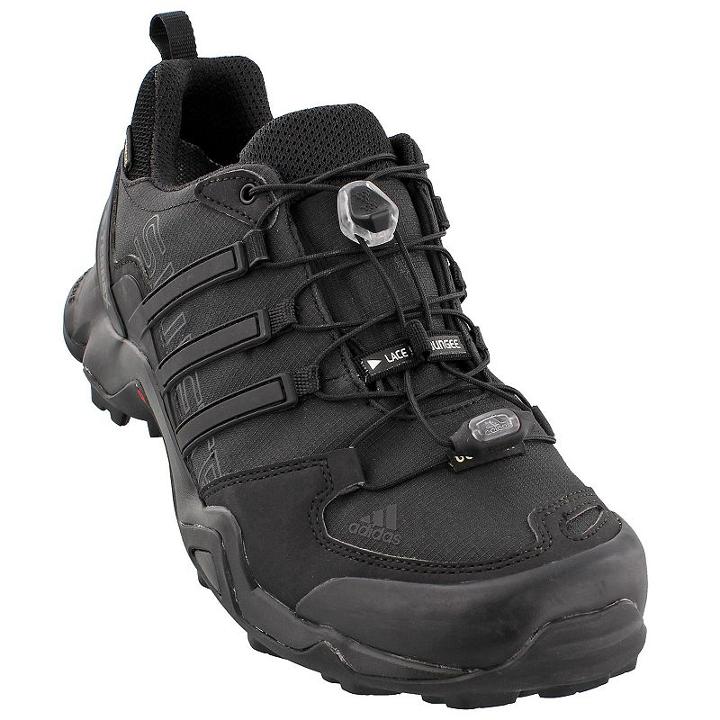 Adidas Outdoor Terrex Swift R Gtx Men's Waterproof Hiking Shoes, Size: 15, Black