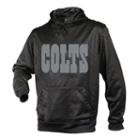 Men's Zubaz Indianapolis Colts Black Tonal Stripe Hoodie, Size: Xxl
