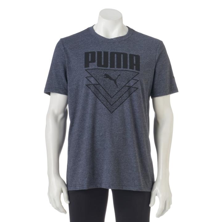 Men's Puma V Cat Tee, Size: Medium, Grey