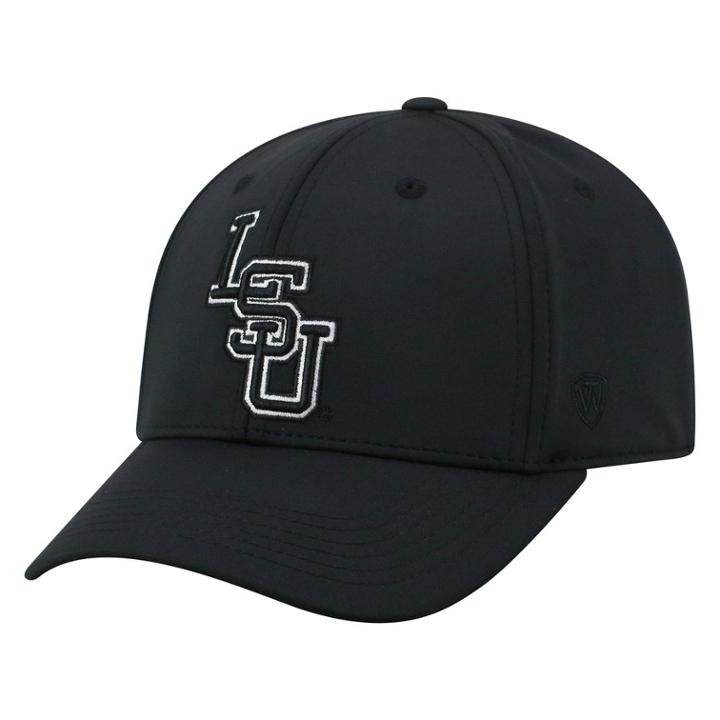Adult Top Of The World Lsu Tigers Tension Cap, Men's, Black