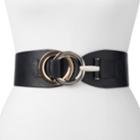 Women's Apt. 9&reg; Double Ring Stretch Waist Belt, Size: L-xl, Oxford
