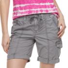 Women's Sonoma Goods For Life&trade; Ultra Breathable Bermuda Shorts, Size: 10, Med Grey