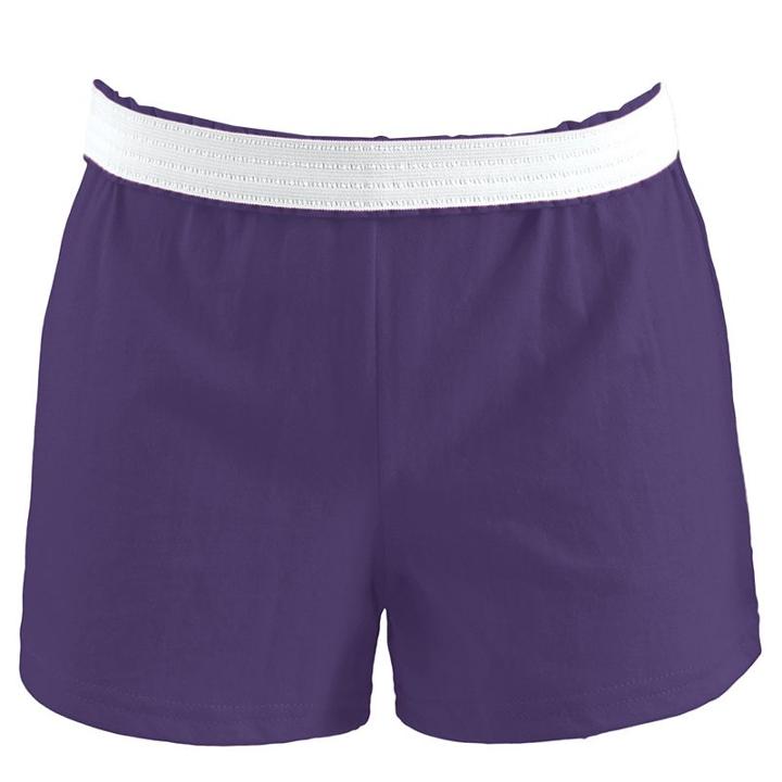 Juniors' Soffe Fold-over Athletic Shorts, Kids Unisex, Size: Small, Purple