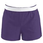 Juniors' Soffe Fold-over Athletic Shorts, Kids Unisex, Size: Small, Purple