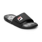 Fila&reg; Massaggio Men's Slide Sandals, Size: 9, Black Red