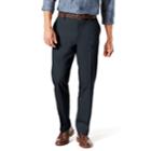 Men's Dockers&reg; Signature Khaki Lux Straight-fit Stretch Pants D2, Size: 31x30, Grey (charcoal)