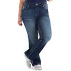 Juniors' Amethyst Curvy Fit Baby Bootcut Jeans, Teens, Size: 11, Purple Oth