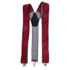 Men's Arkansas Razorbacks Oxford Suspenders, Red