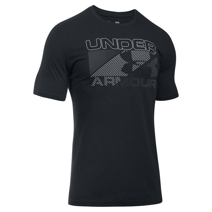 Men's Under Armour Shield Heatgear Performance Tee, Size: Small, Black