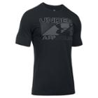 Men's Under Armour Shield Heatgear Performance Tee, Size: Small, Black