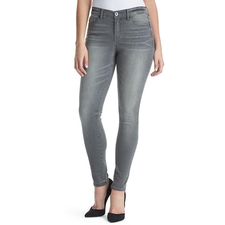 Women's Gloria Vanderbilt Movement Curvy Fit Skinny Jeans, Size: 8 - Regular, Blue