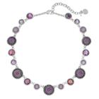 Dana Buchman Round Stone Station Necklace, Women's, Drk Purple