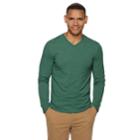 Men's Sonoma Goods For Life&trade; Modern-fit Supersoft V-neck Tee, Size: Xxl, Dark Green