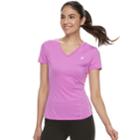 Women's Fila Sport&reg; Upf Short Sleeve V-neck Tee, Size: Xl, Med Purple