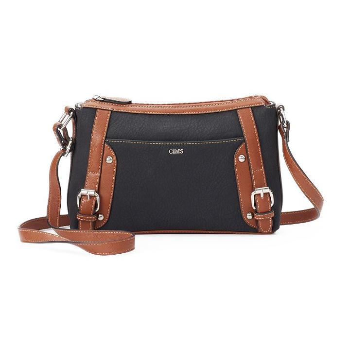 Chaps Amelia Crossbody Bag, Women's, Black
