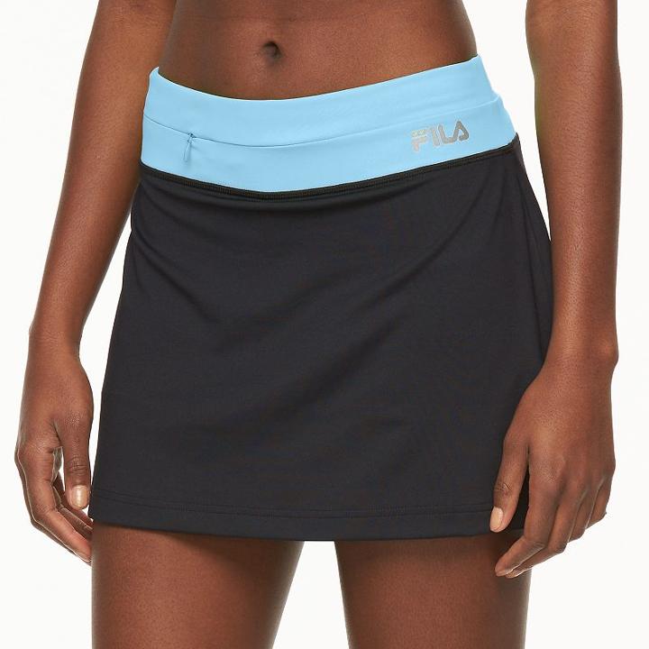 Women's Fila Sport&reg; Contrast Tennis Skort, Size: Medium, Light Blue