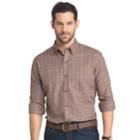 Big & Tall Arrow Heritage Regular-fit Plaid Button-down Shirt, Men's, Size: 3xb, Dark Red