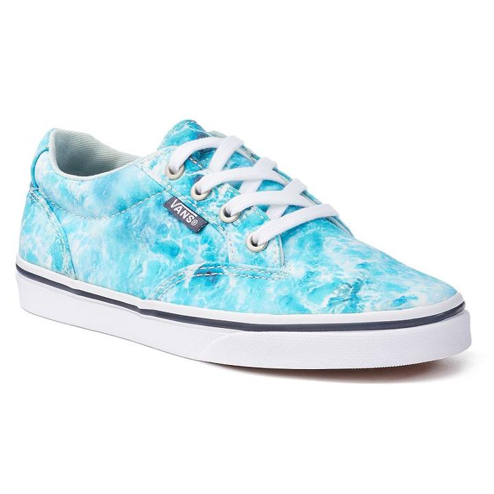 Vans Winston Girls' Skate Shoes, Size: 12, Med Blue