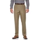Men's Croft & Barrow&reg; Classic-fit Easy-care Flat-front Dress Pants, Size: 34x29, Brown