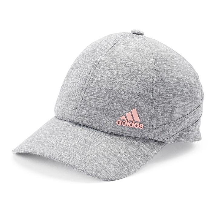 Women's Adidas Studio Relaxed Baseball Cap, Med Grey