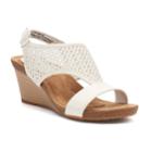 Croft & Barrow&reg; Countess Women's Wedges, Size: 7.5 Wide, White