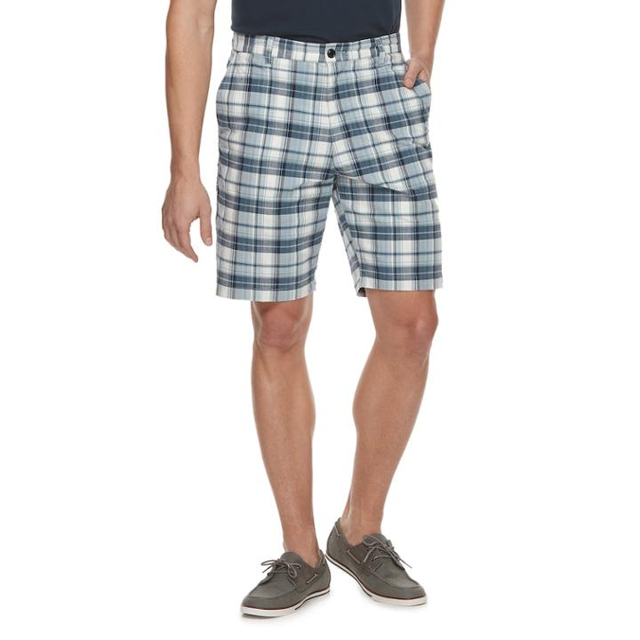 Men's Dockers D3 Classic-fit The Perfect Shorts, Size: 30, Blue