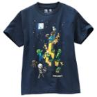 Boys 8-20 Minecraft Tight Space Tee, Boy's, Size: Large, Blue (navy)