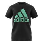 Big & Tall Adidas Logo Performance Tee, Men's, Size: L Tall, Black