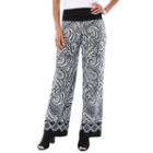 Women's Ab Studio Paisley Soft Pants, Size: Small, Ovrfl Oth