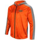 Men's Campus Heritage Oklahoma State Cowboys Sleet Full-zip Hoodie, Size: Medium, Drk Orange