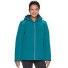 Women's Zeroxposur Imani Stretch Hooded Jacket, Size: Medium, Turquoise/blue (turq/aqua)