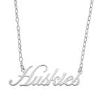 Fiora Sterling Silver Washington Huskies Necklace, Women's, Size: 16, Grey