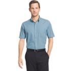 Big & Tall Van Heusen Flex Stretch Short Sleeve Button-down Shirt, Men's, Size: 3xb, Light Blue