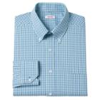 Men's Izod Regular-fit Plaid Stretch Dress Shirt - Men, Size: M-32/33, Green Oth