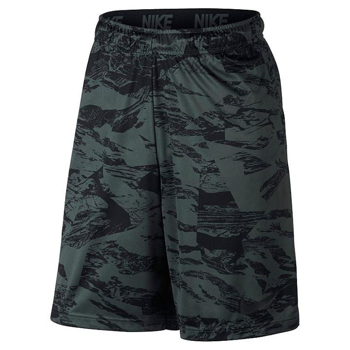 Men's Nike Dri-fit Marble Shorts, Size: Medium, Green Oth