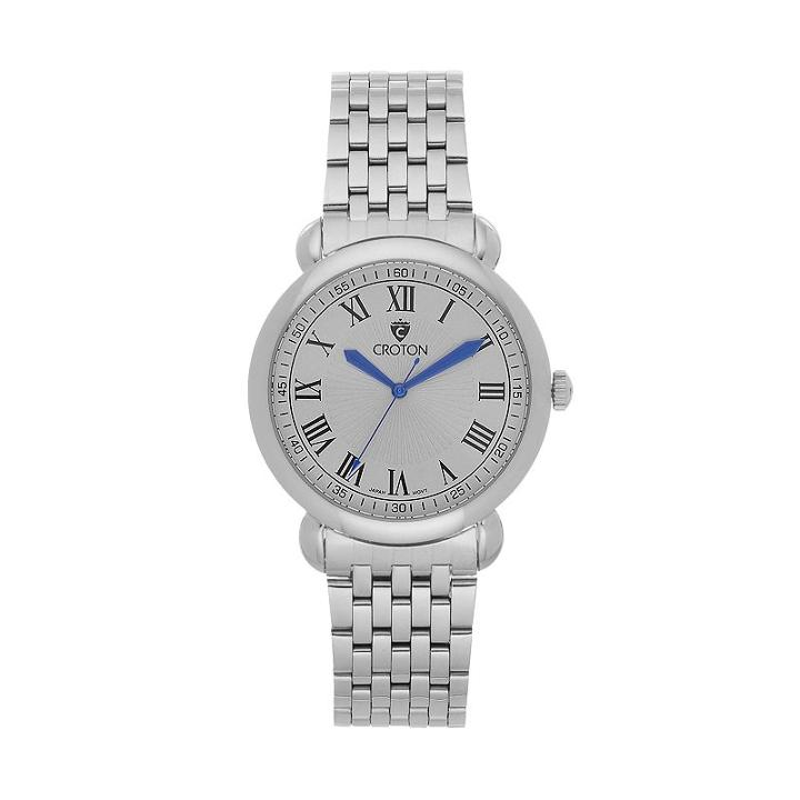 Croton Men's Heritage Stainless Steel Watch, Grey