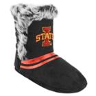 Women's Iowa State Cyclones Mid-high Faux-fur Boots, Size: Small, Black