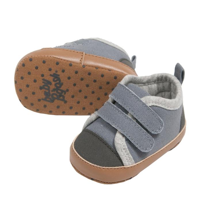 Baby Boy Oshkosh B'gosh&reg; Blue Low-top Sneaker Crib Shoes, Size: 0-3 Months