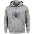 Men's Premier League Manchester City Fc Crest Hoodie, Size: Small, Grey Other