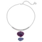 Dana Buchman Purple Pendant Necklace, Women's