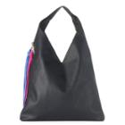 Yoki Side Tassel Shoulder Bag, Women's, Black