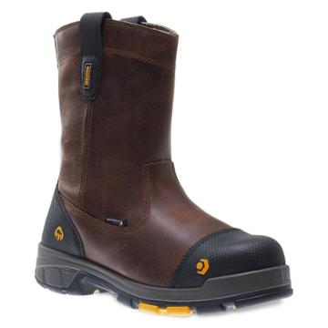 Wolverine Cabor Lx Wellington Men's Waterproof Work Boots, Size: 10.5 Wide, Brown