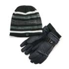 Boys 4-20 Zeroxposur Steel Hat & Gloves Set, Size: L/xl, Blue