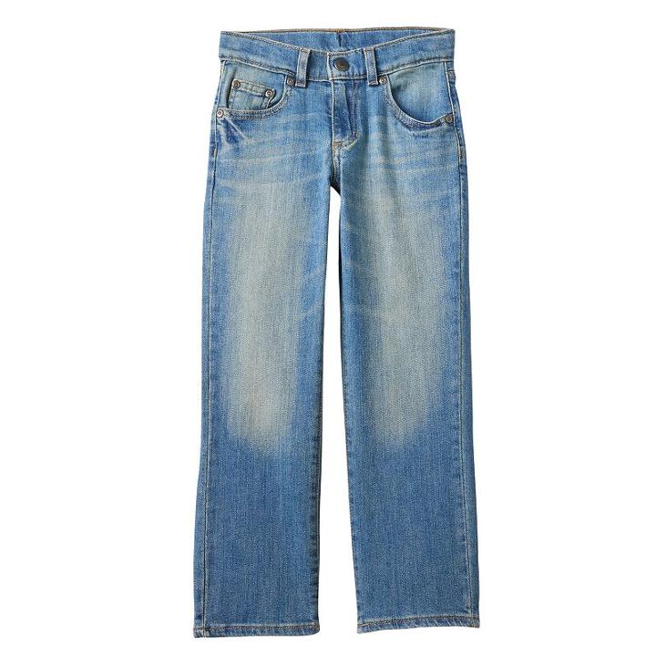 Boys 4-7x Sonoma Goods For Life&trade; Straight Jeans, Boy's, Size: 5, Light Blue