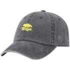 Adult Top Of The World Michigan Wolverines Local Adjustable Cap, Men's, Grey (charcoal)