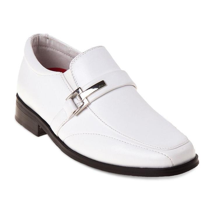 Joseph Allen Toddler Boys' Slip-on Dress Shoes, Boy's, Size: 10 T, White