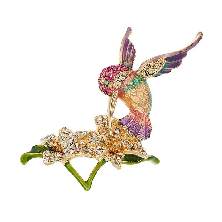 Napier Hummingbird Pin, Women's, Multicolor
